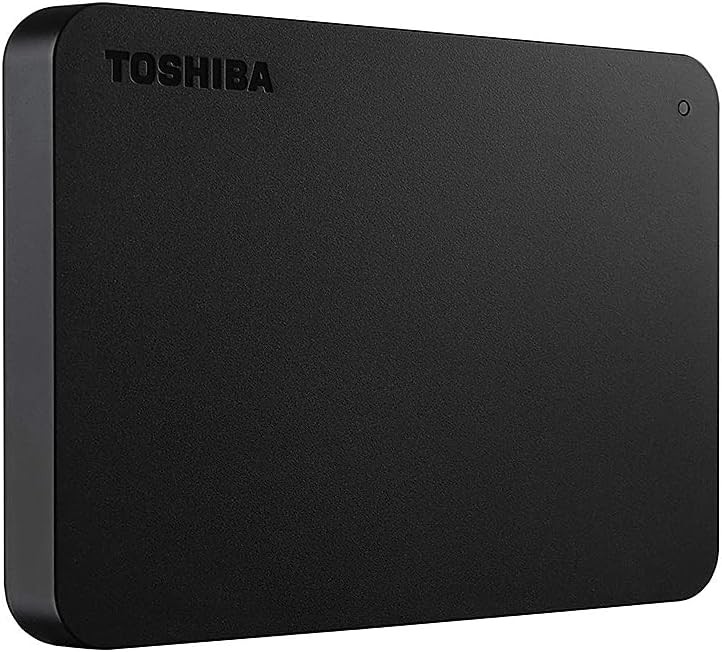 Toshiba Canvio Basics Portable External Hard Drive, USB 3.0 (2.5 inch) (2 TB) — product photo